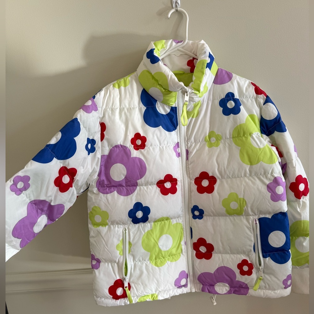 Y2K Floral Puffer Jacket